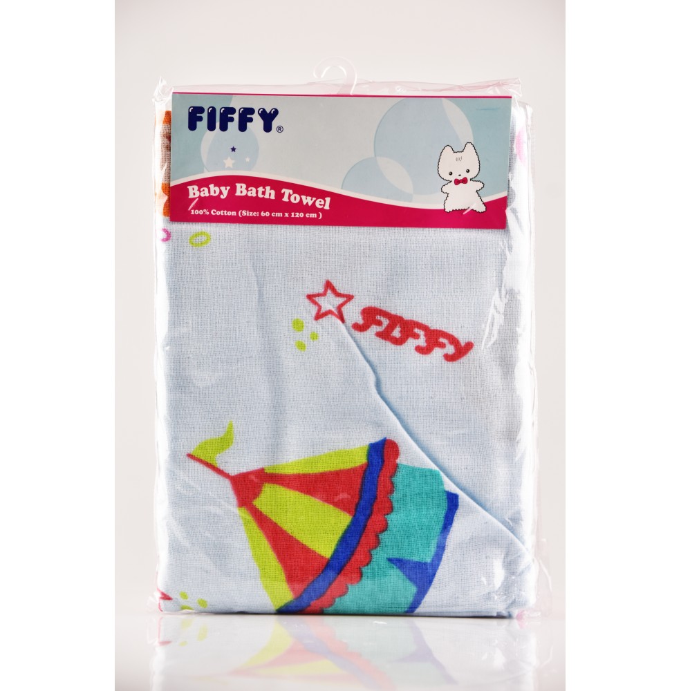 Towels Towels FIFFY BABY BATH TOWEL 60 X 120CM